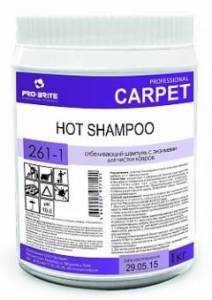 Шампунь отбеливающий с энзимами для чистки ковров HOT SHAMPOO, 1 л, PRO-BRITE