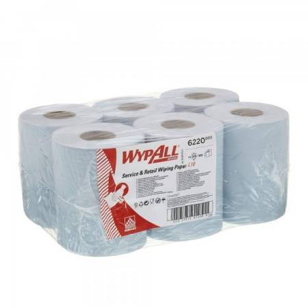 Материал протирочный в рулонах с центральной подачей WypAll Reach, 1 слой, 280 листов/рулон, 6 рулонов/коробка, Kimberly-Clark