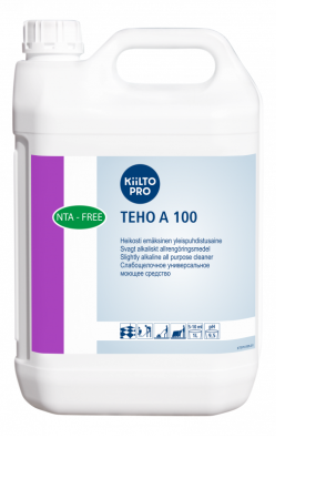 Средство для мытья полов слабощелочное Teho A 100 5 л Kiilto