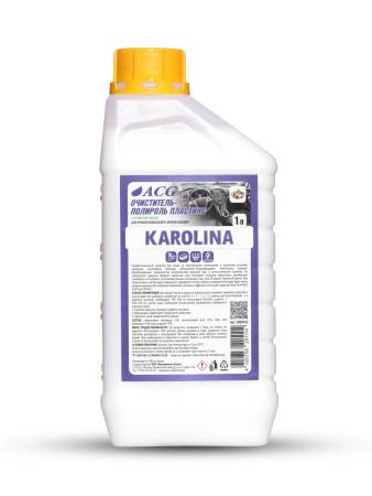 Полироль и очиститель внутрисалонного пластика KAROLINA ACG, аромат "Кокос", 1 литр