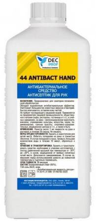 картинка Антисептик для рук DEC Prof 44 ANTIBACT Hand 1 л