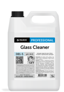 Средство универсальное  для стёкол и зеркал GLASS CLEANER, 5 л,PRO-BRITE