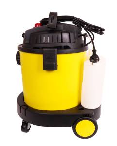 картинка Экстрактор (моющий пылесос), турб 1*1200Вт, пласт бак, 20л, желтый,  моющий пылесос на автомойку