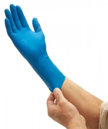 Перчатки KleenGuard G29 Solvent, 29,5 см, синие, 50 шт/уп., М, Kimberly-Clark,