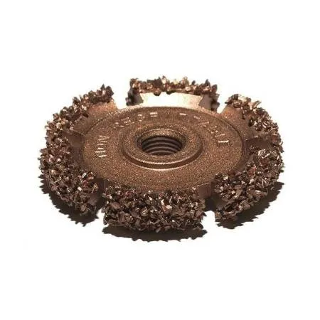 Абразив-круг с резьбой для пневмодрели 50х10 мм, зерно 36, Clipper