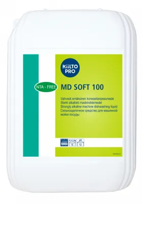 Средство для ПММ сильнощелочное MD1 SOFT 100 10 л Kiilto