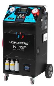 Установка автомат для заправки автомобильных кондиционеров с принтером NF13P