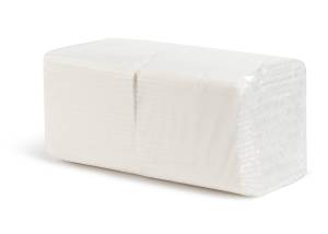 Салфетки сервировочные, белые, 24x24 см, 250 л, 2 слоя (18 пачек) НРБ