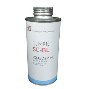 Клей-цемент синий CEMENT SC-BL 200 гр/230 мл Tip-top
