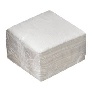 Салфетки ACG бумажные, 24х24 см, 100 шт., белые 1/42