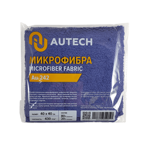 Салфетка микрофибровая 40 x 40 см PROFI-MICROFASERTUCH Autech Au-242