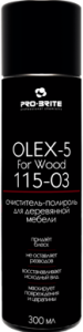Очиститель-полироль для деревянной мебели OLEX-5 For Wood, 300 мл,PRO-BRITE