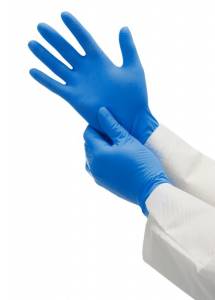 Перчатки KleenGuard G10 Arctic Blue Nitrile, син., 24 см, 200 шт./уп., L, Kimberly-Clark,