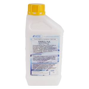 картинка автохимия для  Полироль и очиститель внутрисалонного пластика KAROLINA ACG, аромат "Виноград", 1 литр