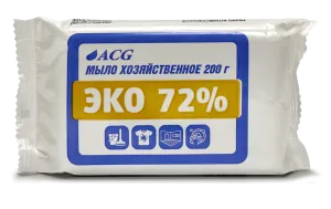 Мыло хозяйственное ACG ЭКО 72% 200 г